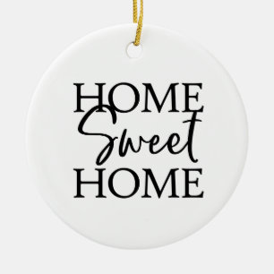 Zuhause-Bonbon-Zuhause Keramik Ornament
