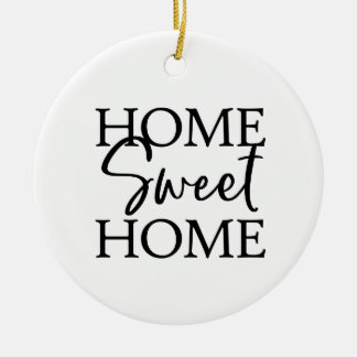 Zuhause-Bonbon-Zuhause Keramik Ornament