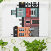 Zuhause-Bonbon-Zuhause Küchentuch (Gefaltet)