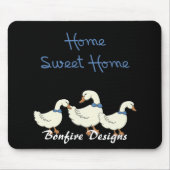Zuhause-Bonbon-Zuhause Mousepad (Vorne)