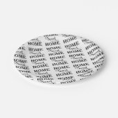 Zuhause-Bonbon-Zuhause Pappteller (Schrägansicht)