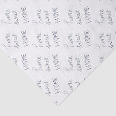 Zuhause-Bonbon-Zuhause Seidenpapier (Ausschnitt)