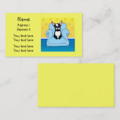 Zuhause-Bonbon-Zuhause Visitenkarte (Vorne/Hinten)