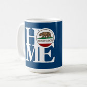 ZUHAUSE Bonny Doon 15oz Tasse Blue (Vorderseite Links)