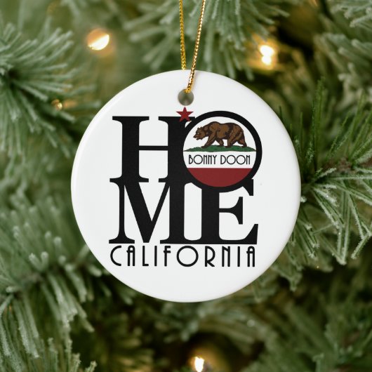ZUHAUSE Bonny Doon California Keramik Ornament (Baum)