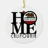 ZUHAUSE Bonny Doon California Keramik Ornament (Vorne)