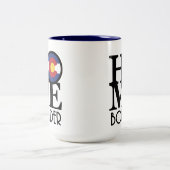 ZUHAUSE Boulder 15oz Zweifarbige Tasse (Mittel)