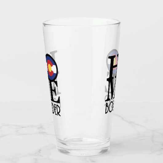 ZUHAUSE Boulder Colorao Glas (Links)