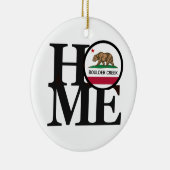 ZUHAUSE Boulder Creek CA Keramik Ornament (Rechts)