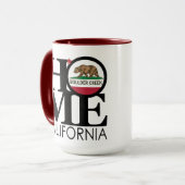 ZUHAUSE Boulder Creek CA Tasse (Vorderseite Links)
