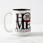 ZUHAUSE Boulder Creek California 15oz Zweifarbige Tasse (Links)