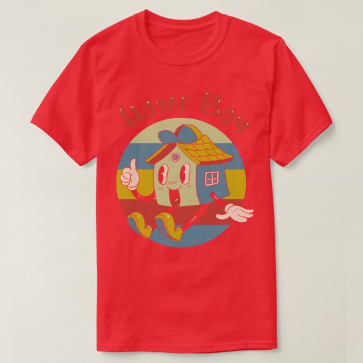 Zuhause Boy T-Shirt (Design vorne)