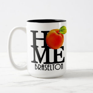 ZUHAUSE Braselton Georgia 15oz Zweifarbige Tasse