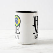 ZUHAUSE Brasilia 15oz Zweifarbige Tasse (Mittel)