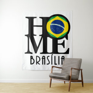 ZUHAUSE Brasilia Wandteppich