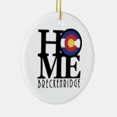 ZUHAUSE Breckenridge CO Keramik Ornament (Rechts)
