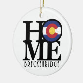 ZUHAUSE Breckenridge Keramik Ornament (Links)