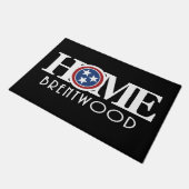 ZUHAUSE Brentwood Tennessee Fußmatte (Schrägansicht)