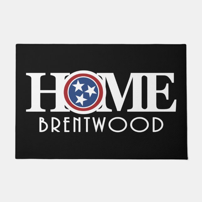 ZUHAUSE Brentwood Tennessee Fußmatte (Vorderseite)