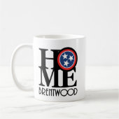 ZUHAUSE Brentwood TN 11oz Kaffeetasse (Links)