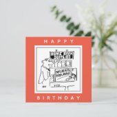 Zuhause Brew Aufblasbarer Cartoon Karte (Stehend Vorderseite)