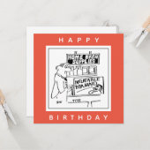 Zuhause Brew Aufblasbarer Cartoon Karte (Vorderseite/Rückseite Beispiel)