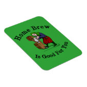 Zuhause Brew ist gut für Sie Magnet (Rechte Seite)