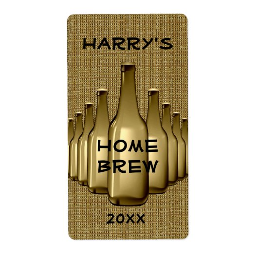 Zuhause Brew-Label (Vorne)