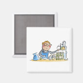 Zuhause Brew Magnet (Vorderseite/Rückseite)