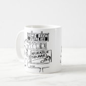 Zuhause Brew Shop hat aufblasbare Barmaid Kaffeetasse (Vorderseite Links)