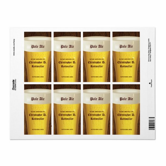 Zuhause Brewers Beer (Vorne)