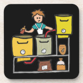 Zuhause Brewing Getränkeuntersetzer (Vorderseite)