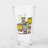 Zuhause Brewing Glas (Vorderseite)