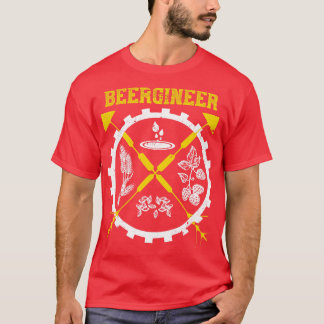 Zuhause Brewing Hobby Geschenk Bier Lover Floß Bie T-Shirt