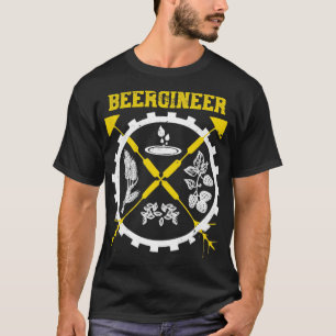 Zuhause Brewing Hobby Geschenk Bier Lover Floß Bie T-Shirt