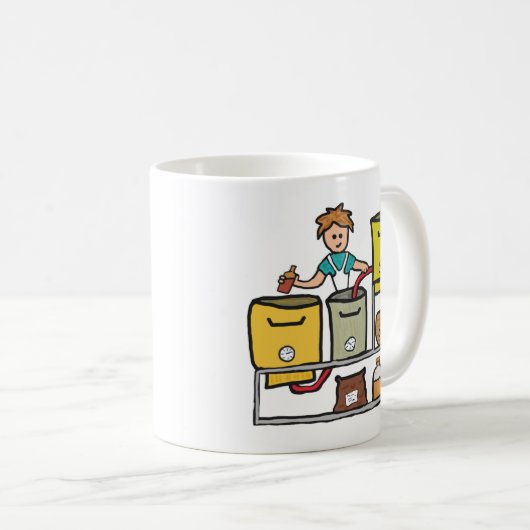 Zuhause Brewing Kaffeetasse (VorderseiteRechts)