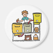 Zuhause Brewing Magnet (Vorne)