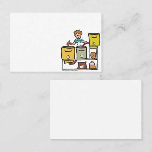 Zuhause Brewing Visitenkarte (Vorne/Hinten)