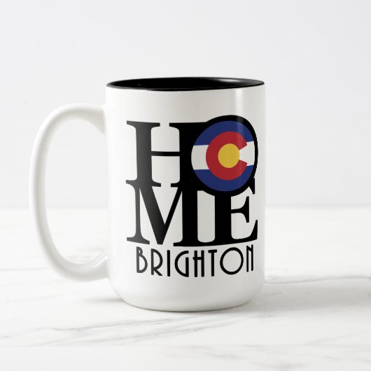 ZUHAUSE Brighton Colorado 15oz Zweifarbige Tasse (Links)