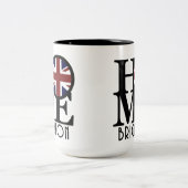 ZUHAUSE Brighton England 15oz Zweifarbige Tasse (Mittel)