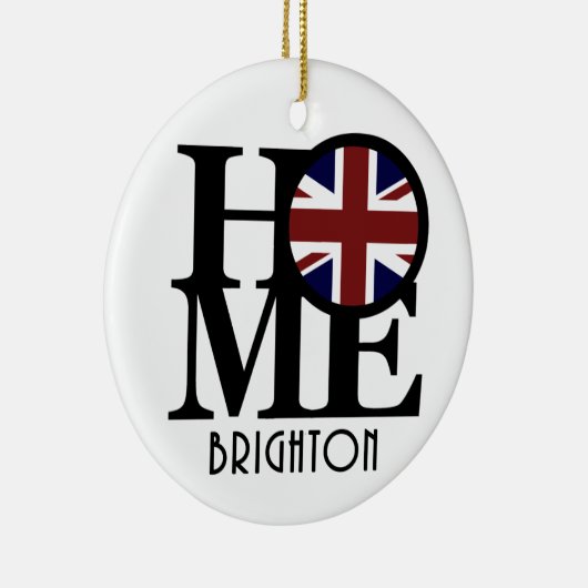 ZUHAUSE Brighton England Keramik Ornament (Rechts)