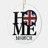 ZUHAUSE Brighton England Keramik Ornament (Links)