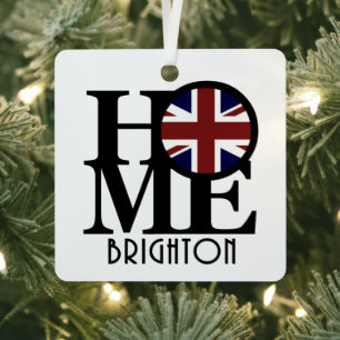 ZUHAUSE Brighton England Ornament Aus Metall