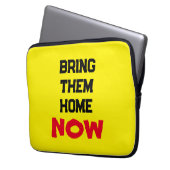 Zuhause bringen - JETZT Laptopschutzhülle (Vorderseite Links)