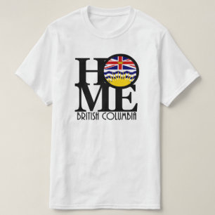 ZUHAUSE British Columbia (Frontabdruck) T-Shirt