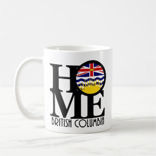 ZUHAUSE British Columbia Kaffeetasse