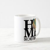 ZUHAUSE Broken Arrow 11oz Kaffeetasse (VorderseiteRechts)