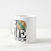 ZUHAUSE Broken Arrow 11oz Kaffeetasse (Vorderseite Links)