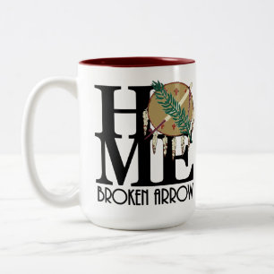 ZUHAUSE Broken Arrow 15oz Zweifarbige Tasse