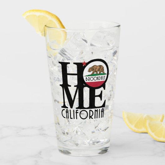 ZUHAUSE Brookdale California Glas (Vorderseite Ice)